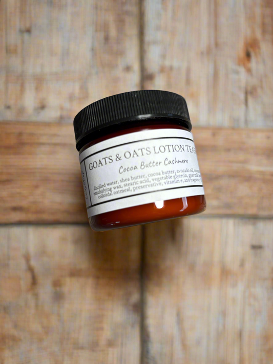 Goats & Oats Body Lotion Teaser, Cocoa Butter Cashmere