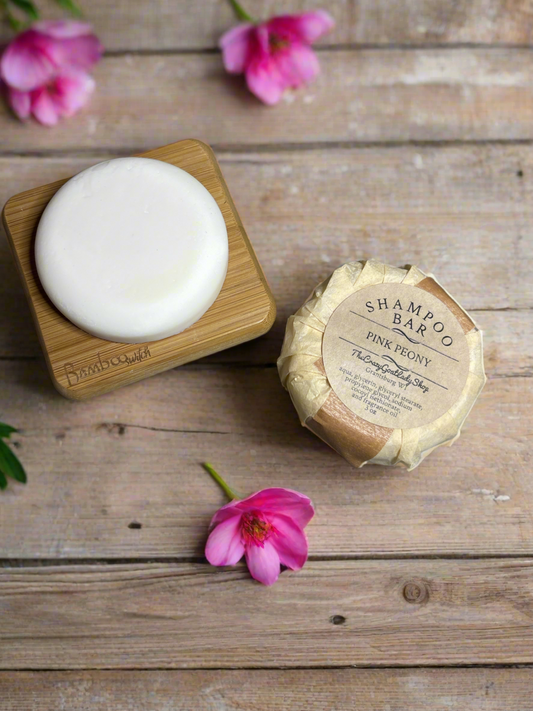 Shampoo Bar, Pink Peony